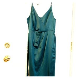 Lulu’s satin party dress